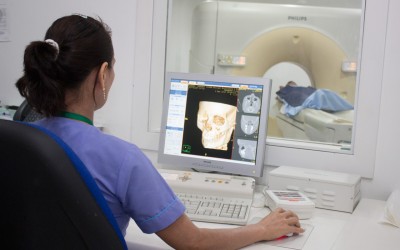 Dosis de radiación en exámenes de rayos X y TAC